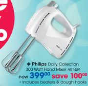 Philips Daily Collection 300W Hand Mixer HR1459
