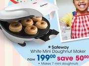 Safeway White Mini Doughnut Maker