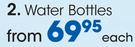 Clicks Water Bottles-Each