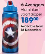 Avengers Aluminium Sport Sipper