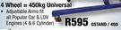 4 Wheel Engine Stand 450kg Universal GSTAND/450