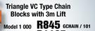 Triangle VC Type Chain Blocks With 3m Lift Model 1000 GCHAIN/101