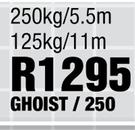 220V Electric Hoists GHOIST/250