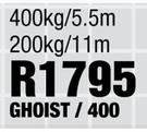 220V Electric Hoists GHOIST/400