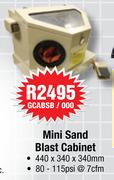 Mini Sand Blast Cabinet GCABSB/000