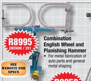 Combination English Wheel And Planishing Hammer
