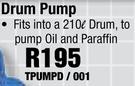 Drum Pump TRUMPD/001