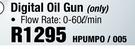 Pneumatic Digital Oil Gun HPUMPO/005