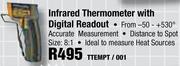 Infrared Thermometer With Digital Readout TTEMPT/001