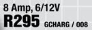 Battery Charger 8 Amp, 6/12V-GCHARG/008