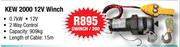 KEW 2000 12V Winch-GWINCH/200