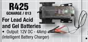Battery Charger For Lead Acid And Gel Batteries-GCHARGE/013