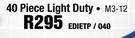 Light Duty 40 Piece M3-12 EDIETP/040