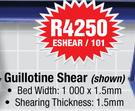 Guillotine Shear ESHEAR/101