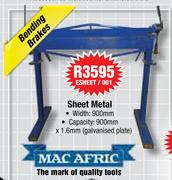 Bending Brakes Sheet Metal ESHEET/001