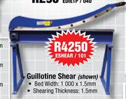 Guillotine Shear ESHEAR/101