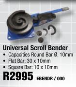 Universal Scroll Bender EBENDR/000