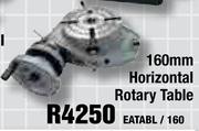 160mm Horizontal Rotary Table EATABL/160