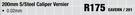 Mac-Afric 200mm S/Steel Caliper Vernier 0.02mm EAVERN / 201