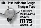 Dial Test Indicator Gauge Plunger (Basic Model) Type-0.01mm EAGAUD / 001 