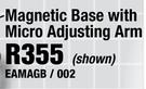 Magnetic Base With Micro Adjusting Arm EAMAGB / 002 
