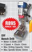 DIY Bench Drill-EDRILB/002