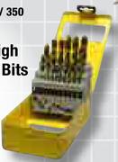 Best Quality Fully Ground 19 High Speed Steel Titanium Coated Bits Set 1-10mm-EBITSD/019