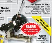 Heavy Duty Cut Off Machines 400mm Abrasive 220V(2 600r/Min)