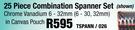 Mac-Afric 25 Piece Combination Spanner Set TSPANN / 026