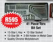 41 Piece Torx Bit Set TTORXB / 041