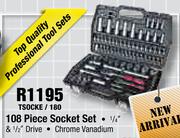 108 Piece Socket Set TSOCKE / 180