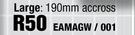 Welding Magnets Large 190mm Accross EAMAGW / 001