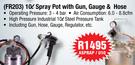 MacAfric Spray Pot With Gun Gauge & Hose 10L FR203 ASPRAP/010