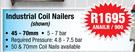 Industrial Coil Nailers 45-70mm ANAILR/900