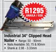 Industrial 34 Degree Clipped Head Nailer ANAILA/028