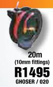 Heavy Duty Retractable Hose Reels 20m 10mm Fittings GHOSER/020