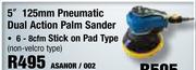 150mm Velcro Sanding Pad For Dual Action Palm Sander-ASANOR/003