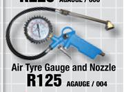 Air Tyre Gauge And Nozzle-AGAUGE/004