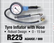 Tyre Inflator With Hose-AGAUGE/000