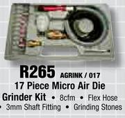 17 Piece Micro Air Die-AGRINK/017