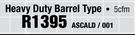 Heavy Duty Barrel Type 5cfm ASCALD/001