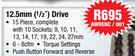12.5mm 1/2" Drive AWRENC/001
