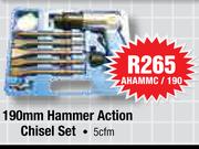 Hammer Action Chisel Set 190mm 5cfm AHAMMC/190