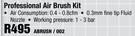 Professional Air Brush Kit ABRUSH/002