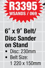 Adendorff belt and disc sander sale