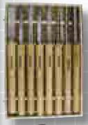 8 Piece Wood Turning Chisel Set Standard WCHIST/009
