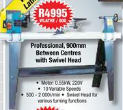 Professional 900mm Between Centres With Swivel Head WLATHE/900