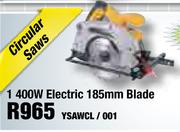 Circular Saws 1400W Electric 185mm Blade