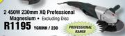 Angle Grinders 2450W 230mm XQ Professional Magnesium YGRINH/230