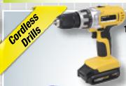 Cordless Drills 18V Lithium Ion With 2 Batteries YDRILC/068